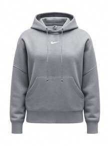 Nike Sports Sweatshirts Warm Lightweight Durable Sports Commuting Outing Grey DQ5858-063 - Dk Grey Heather/Sail - 查看 1