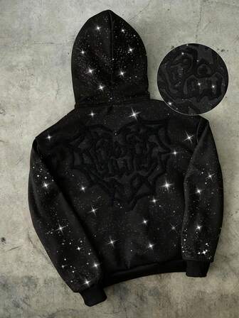 Sudadera con capucha de moda para hombres, versátil