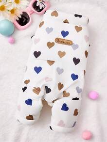 PETSIN Cuddly Thick Pet Jumpsuit – Cute Four-Legged Fleece Pajamas For Small Dogs & Cats, Cozy Autumn/Winter Outfit For Play And Relaxation - Beige - View 1
