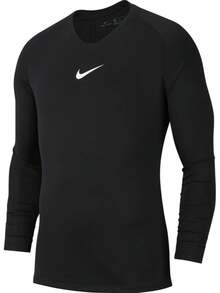 Nike Dri-FIT Park First Layer Men's Soccer Jersey BLACK/WHITE AV2609 - Black - View 1