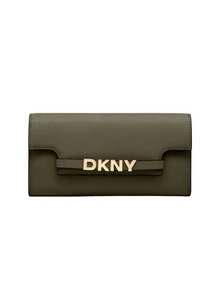 DKNY Avril Women Bi-Fold Wallet Green - UTILITY GREEN - View 1