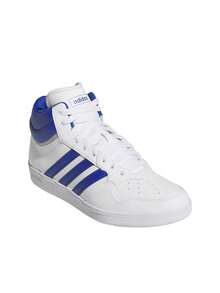Adidas Hoops 4.0 Mid Cloud White / Royal Blue / Grey Two JQ9999 - Blue and White - View 2