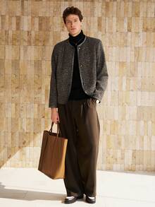 Airaco 时尚通勤奢华高端派对男士夹克 - 黑色 - 查看 6