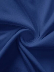 SHEIN EZwear 2件套女士方领修身长袖休闲T恤套装，合身款上衣，女士基础款上衣，女士长袖上衣，紧身款上衣，嘉年华 - 彩色 - 查看 6