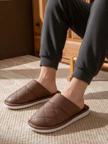 Men Slippers - Brown - View 3