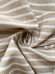 Easowa V领交叉腰带蝴蝶结A字无袖条纹休闲连衣裙，轻松优雅，适合工作场合，春夏皆宜 - 彩色 - 查看 9