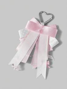 ROMWE Anime 1 Móc khóa hình nơ dễ thương, móc khóa cài áo chấm bi hồng Lolita chất lượng cao, khóa kim loại hình trái tim thời trang. - Nhiều màu - Xem 4