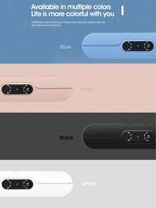 Teckwe SMB-07 Wireless Speaker Sleep-Aid Bone Conduction Music Box Innovates For Sleep. Listening To Music Without Hurting Your Ears - Just Place It Under Your Pillow And Turn It On To Enjoy 300mAh Rechargeable Battery - Multicolor - View 5