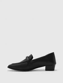 CUCCOO BIZCHIC Women's Pointed Toe Casual/Commute Slip-On Shoes - Black - View 10