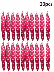 20/10/5PCS Sponge Hair Rollers Soft Hair Curlers,Polka Dot Heatless Hair Curlers,Flexible Soft Pillow,Create Natural Curls, Waves, And Volume,Used During The Day And Night - Multicolor - View 15