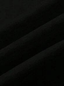 PAVTROS Men's Casual Color Block Drawstring Waist Jogger Pants With Zipper Hem, For Rave - Black - View 7