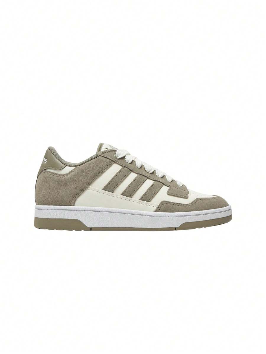 Adidas Rapid Court Low Silver Pebble / Cloud White JP5243 - Grey - View 1