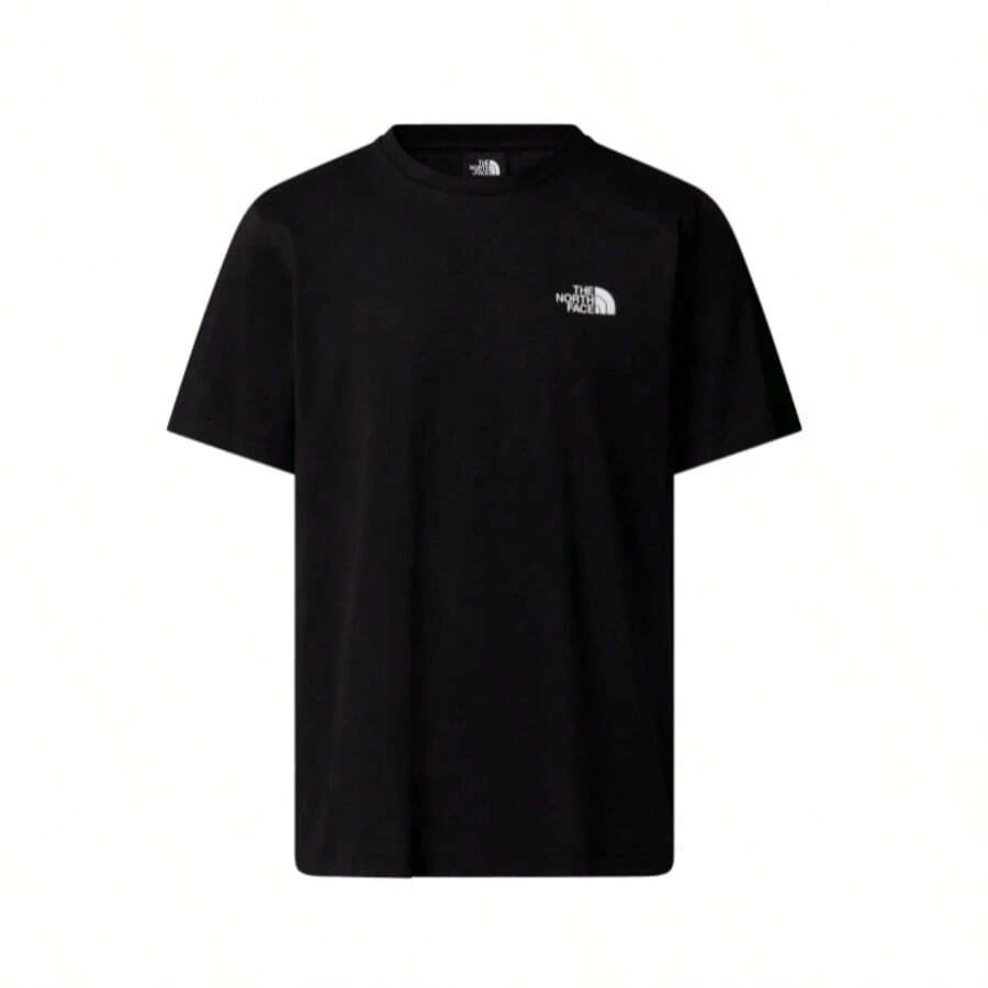Vertical Logo Ss Men's Tee Blue - Black - View 1