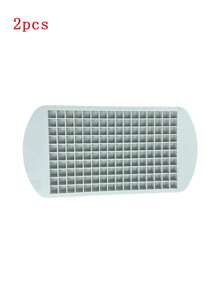 1 Small Square 160 Grid Silicone Ice Cube Tray, With Good Cold Resistance And Durability, Ice Mold, Pudding Mold, Suitable For Home, Bar, And Other Places, Easy To Use