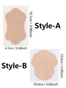 10/20/30/40 piezas Almohadillas desechables para el sudor axilar, parches absorbentes e inodoros invisibles para deporte y viaje, pegatinas de cuidado corporal unisex - Unitalla - Ver 8