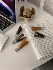 Madebyblanc 1-Pack Stainless Steel Wide Jaw Nail Clipper, Slanted Edge Toenail Trimmer For Thick & Ingrown Nails, Professional Manicure Tool - Multicolor - View 5