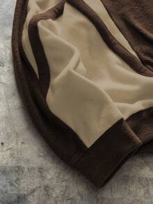 男士 AXEPEAK 休闲时尚街头风刺绣套头衫 - 彩色 - 查看 3