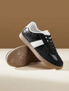 CUCCOO EASI Women's Fashionable Versatile Casual Shoes - Black - View 5