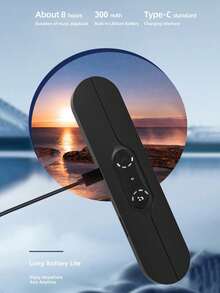 Teckwe SMB-07 Wireless Speaker Sleep-Aid Bone Conduction Music Box Innovates For Sleep. Listening To Music Without Hurting Your Ears - Just Place It Under Your Pillow And Turn It On To Enjoy 300mAh Rechargeable Battery - Multicolor - View 4