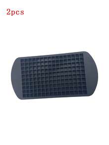 1 Small Square 160 Grid Silicone Ice Cube Tray, With Good Cold Resistance And Durability, Ice Mold, Pudding Mold, Suitable For Home, Bar, And Other Places, Easy To Use