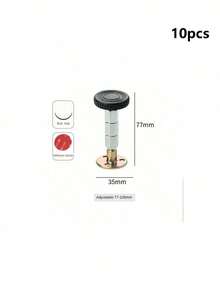 1pc Adjustable Bed Headboard Stabilizer To Prevent Shaking, Random Patterns - Multicolor - View 14