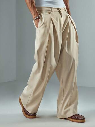 Pantalon décontracté de style universitaire pour hommes