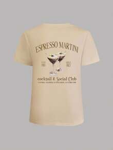 Jouncy Women's Two Pieces Set, Round-Neck Short-Sleeved T-Shirt, Loose And Comfortable Shorts, Spring And Summer - Multicolor - View 4