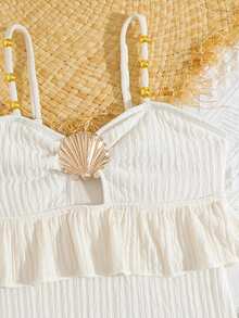 女童连体泳衣，可爱涤纶泳装，适合夏季游泳，时尚多彩休闲泳衣，适合年轻女孩