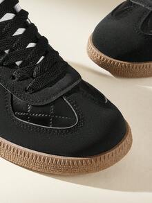CUCCOO EASI Women's Fashionable Versatile Casual Shoes - Black - View 3
