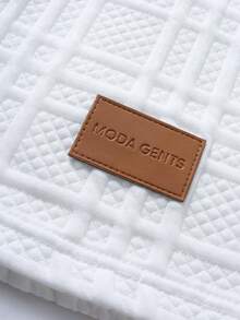 EGENSIO Men's Casual Commuter Patch-Up Half Placket Polo Shirt Polo Shirt For Men