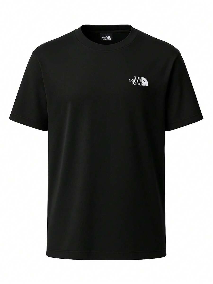 The North Face Vertical Men's T-Shirt Black - Black - View 1