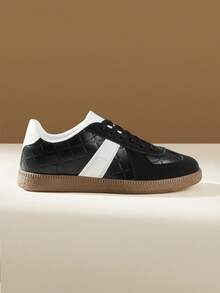 CUCCOO EASI Women's Fashionable Versatile Casual Shoes - Black - View 2