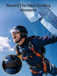 JMMO Pocket Carema迷你便携式摄像机，可穿戴运动摄像机，拇指大小，解放双手，随时随地轻松拍摄，适用于遛狗、工作、旅行等各种场合。 - 相機 - 查看 4