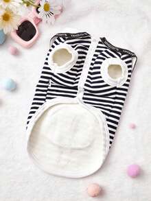 PETSIN Autumn And Winter New Pet Dog And Cat Puppy Clothing, Three-Dimensional Panda-Style Thick Cardigan Jacket Suitable For Leash Use. - Black - View 11