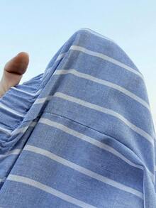 Firerie Kids 少女杏色束腰两件套 - Polo 领衬衫、马甲和宽松长裤，休闲日常通勤百搭时尚套装，适合姐妹合照拍摄 - 杏色 - 查看 5