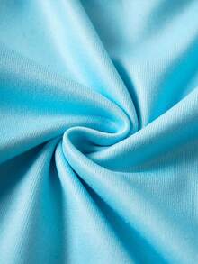 SHEIN | PAW Patrol Young Boy Cartoon Pattern Colorblock Short Sleeve Top And Shorts Snug Fit Pajamas Set - Blue - View 7