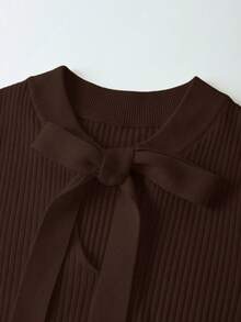 Franclia New Stylish & Elegant High-Quality Women Knitted Sweater Dress, Versatile For Autumn