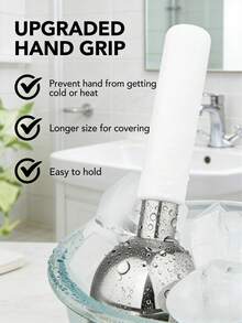 Madebyblanc LUONKOS Gua Sha Ice Ball - 2 Pieces Set, Silver Stainless Steel - Facial Massager And Lymphatic Drainage Massager - Reduces Puffiness, Fine Lines, And Dark Circles. - Multicolor - View 9