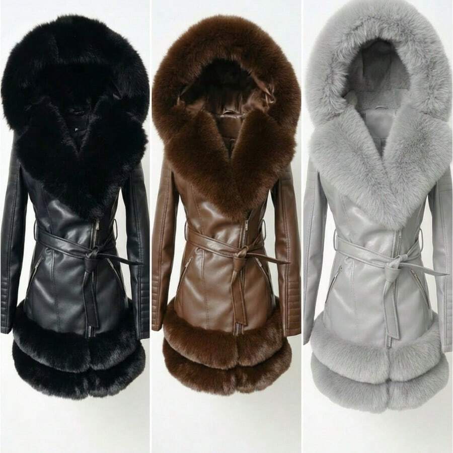 Plus Size Jackets - Black - View 1