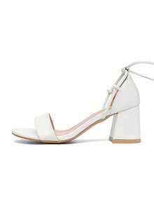 CUCCOO SZL Women Heeled Sandals - White 4 - View 4