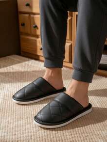 Men Slippers - Black - View 2