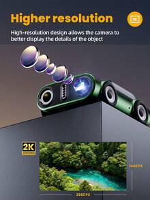 Teckwe Camera móc khóa hình ô tô 2K, camera đeo người cho thể thao/sự kiện, phụ kiện du lịch di động có chức năng quay video, camera đeo được thiết kế hình xe vui nhộn. - Máy chụp hình - Xem 3