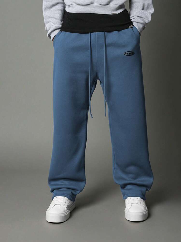Oval Logo Jogger Sweatpants With Drawstring