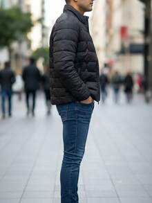 Men Down Coats - Black - View 3
