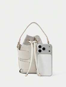 SHECARRY 1PC WOMEN'S FASHION 2 IN 1 SHOULDER & CROSSBODY BAG FOR COMMUTING & EVERYDAY USE