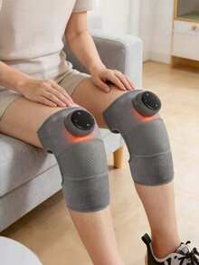 Teckwe Heated Knee Brace Wrap,Vibration Massager For Arthritis Knee Pain Relief Massaging Knee Pad - Multicolor - View 6