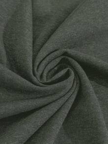 EURMUSE Men Letter Printed Long Sleeve Regular T-Shirt And Pants Loungewear Set - Army Green - View 5