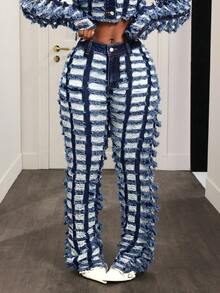 Slaydiva Women's Fashion Distressed Skinny Fit Denim Jeans