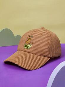 SCOOBY-DOO X SHEIN 女士棒球帽 - 棕色 - 查看 1