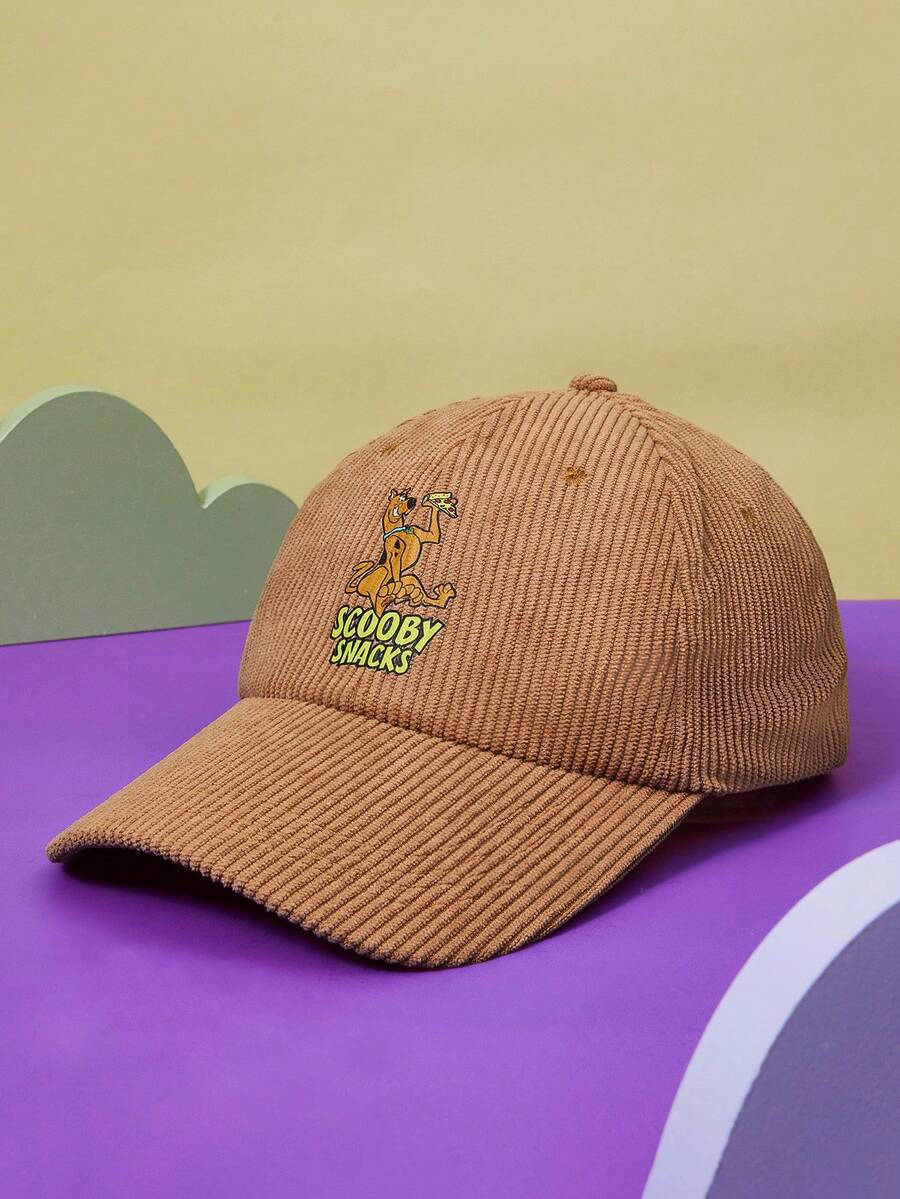 SCOOBY-DOO X SHEIN 女士棒球帽 - 棕色 - 查看 1